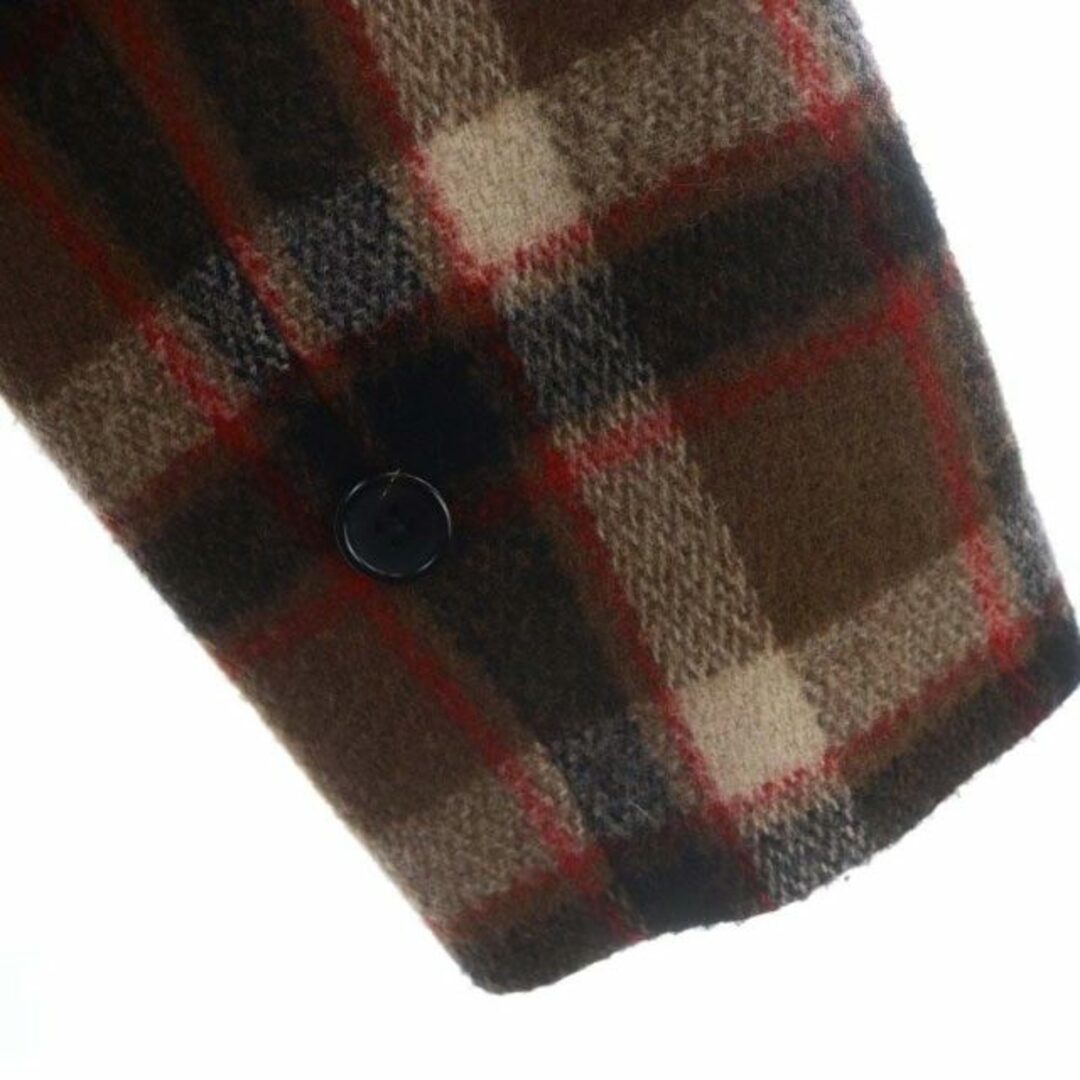 J.PRESS(ジェイプレス)のジェイプレス ×WOOLRICH チェックチェスターコート アウター ロング メンズのジャケット/アウター(その他)の商品写真