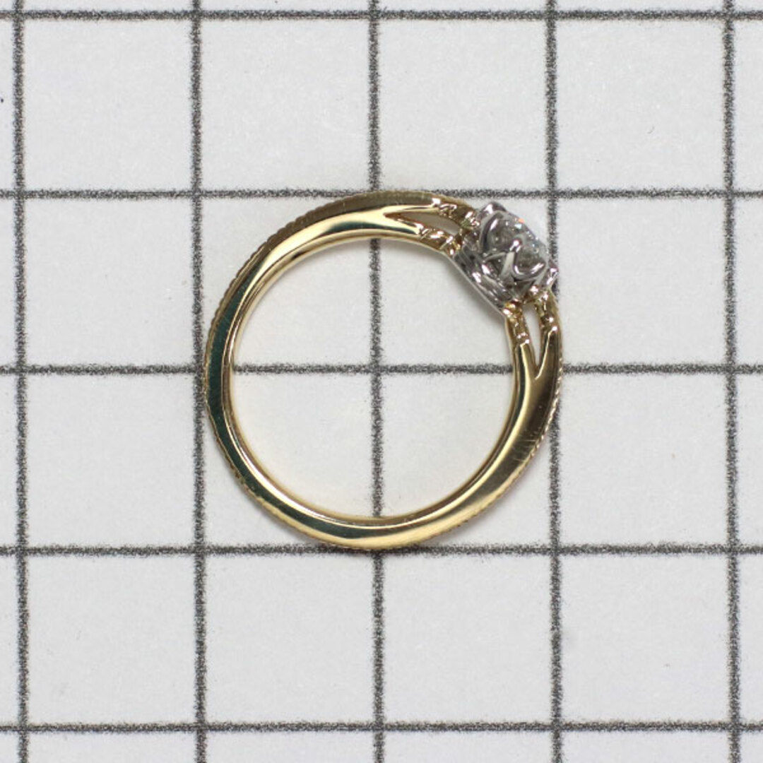 イノーヴェ K18/Pt950 ダイヤモンド リング 0.243ct セルカ  レディースのアクセサリー(リング(指輪))の商品写真