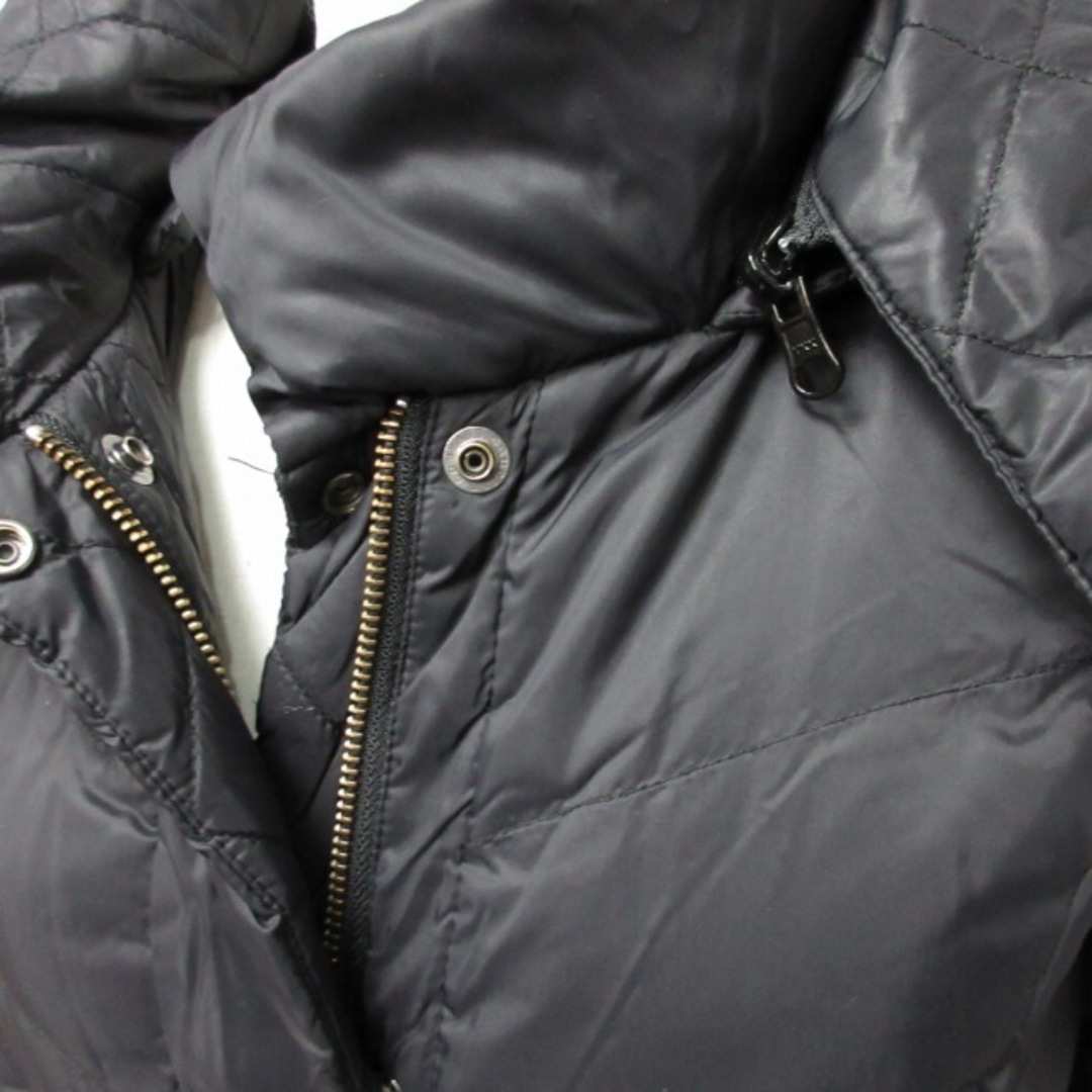ReFLEcT(リフレクト)のリフレクト 美品 リバーシブルダウンコート ジャケット キルティング 黒 約Ｍ レディースのジャケット/アウター(ダウンコート)の商品写真
