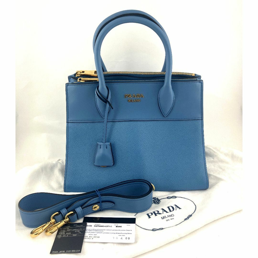 PRADA - ◇極美品 PRADA プラダ パラディグム サフィアーノ 2way PRADA - ◇極美品 PRADA プラダ パラディグム サフィアーノ 2way
