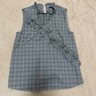 ザラ(ZARA)のZARA トップス　ノースリーブ(カットソー(半袖/袖なし))