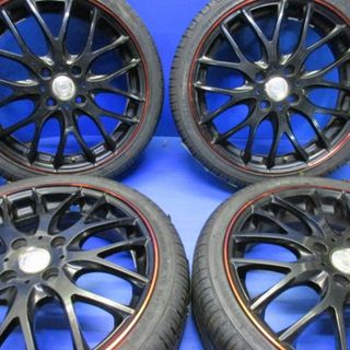 店）プレミックス16+新品　165/45R16サマータイヤ　N-bOX　タント　(タイヤ・ホイールセット)