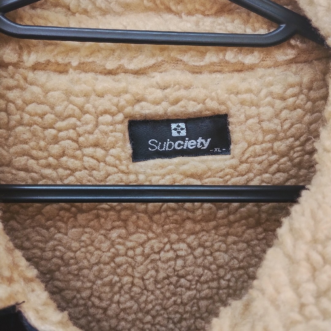 Subciety(サブサエティ)のSubciety サブサエティ　フライトジャケット　ボアジャケット メンズのジャケット/アウター(フライトジャケット)の商品写真