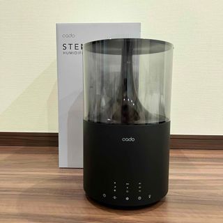 カドー(cado)のcado カドー 加湿器 STEM300 ブラックプレミアム(加湿器/除湿機)