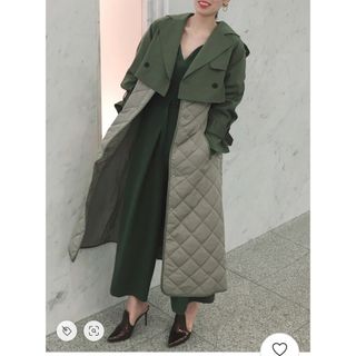 アメリヴィンテージ(Ameri VINTAGE)の完売品✨‼️❤️AMERI❤️3way MILITALY LINER COAT(ロングコート)