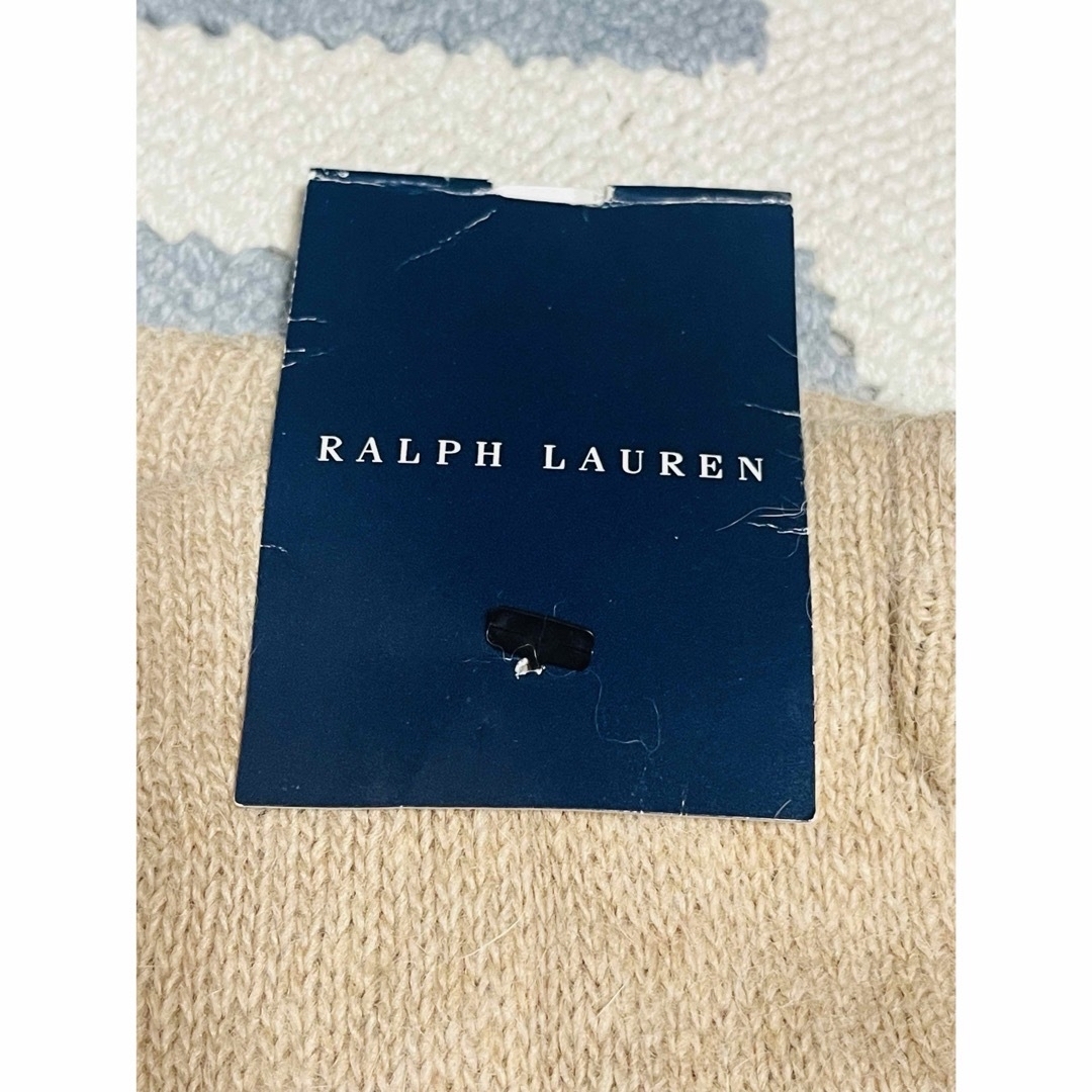 Ralph Lauren(ラルフローレン)の新品未使用　タグに傷み有り　ラルフローレン　レッグウォーマー　アンゴラ混　日本製 レディースのレッグウェア(レッグウォーマー)の商品写真