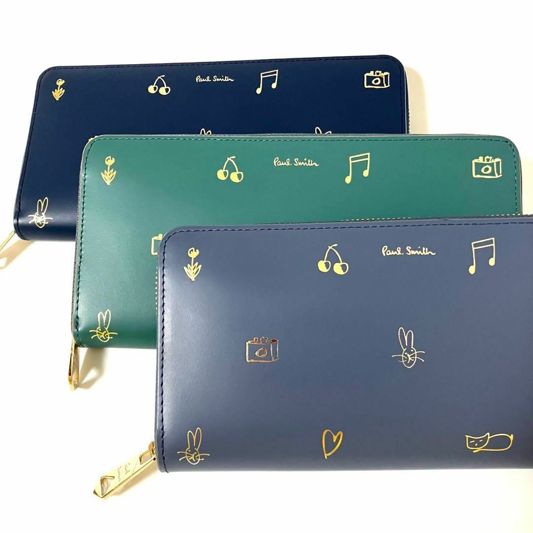 Paul Smith ポールスミス ミックスドゥードゥル ラウンドジップ Paul Smith ポールスミス ミックスドゥードゥル ラウンドジップ