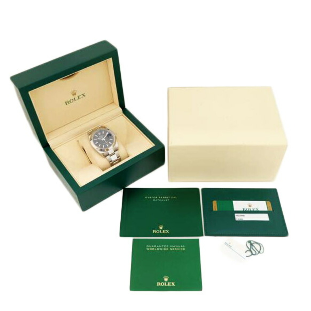 ROLEX ロレックス/デイトジャスト41・ブラック/ランダム番/126300/R62*****/ROLEX/Aランク/71【中古】 メンズの時計(腕時計(アナログ))の商品写真