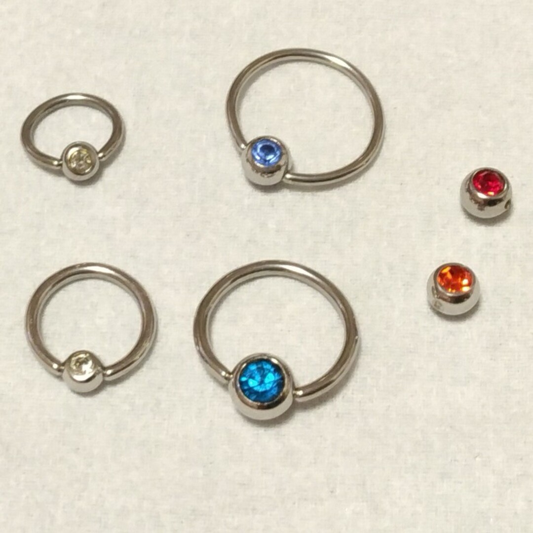 キャプティブリング レディースのアクセサリー(ピアス)の商品写真