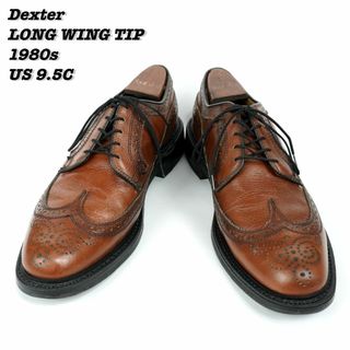 Dexter Long Wing Tip Shoes 1980s US9.5C(ドレス/ビジネス)