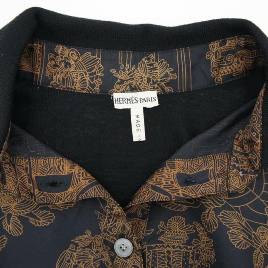 HERMES エルメス/ シルクブラウス/L/エルメス/Bランク/93【中古】 HERMES エルメス/ シルクブラウス/L/エルメス/Bランク/93【中古】