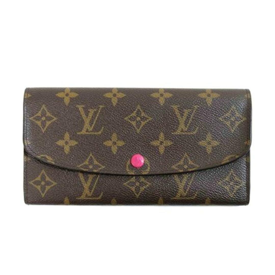 レディース<br>LOUIS VUITTON ルイヴィトン/ポルトフォイユエミリー/モノグラムフーシャ/M60697/CA2***/ルイ・ヴィトン/BCランク/71