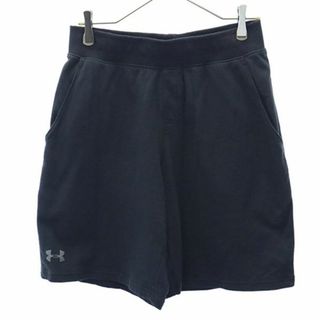 アンダーアーマー(UNDER ARMOUR)のアンダーアーマー スウェット ロゴプリント ショートパンツ LG ブラック UNDER ARMOUR スポーツ メンズ 【中古】  【240123】(ワークパンツ/カーゴパンツ)