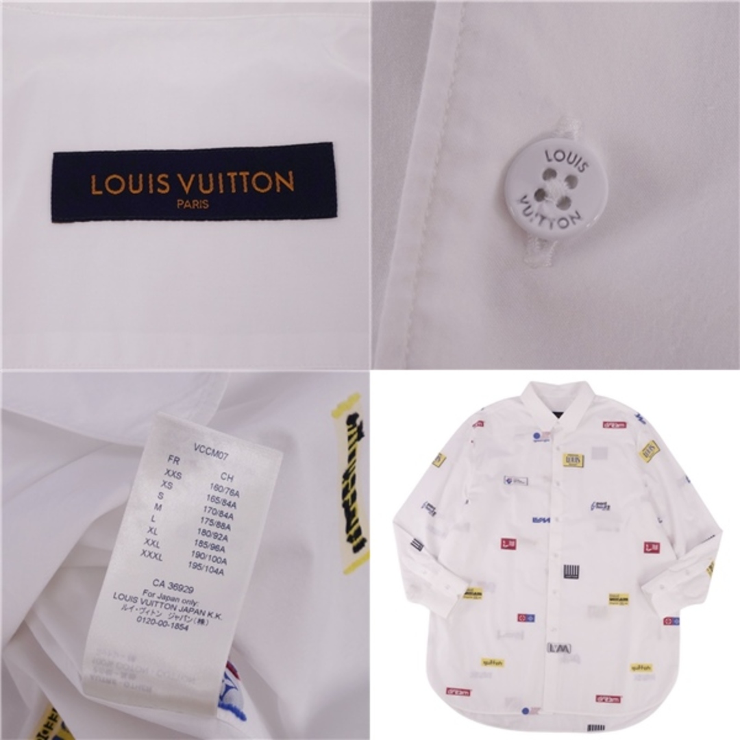 LOUIS VUITTON - 極美品 ルイヴィトン LOUIS VUITTON DNA シャツ LOUIS VUITTON - 極美品 ルイヴィトン LOUIS VUITTON DNA シャツ