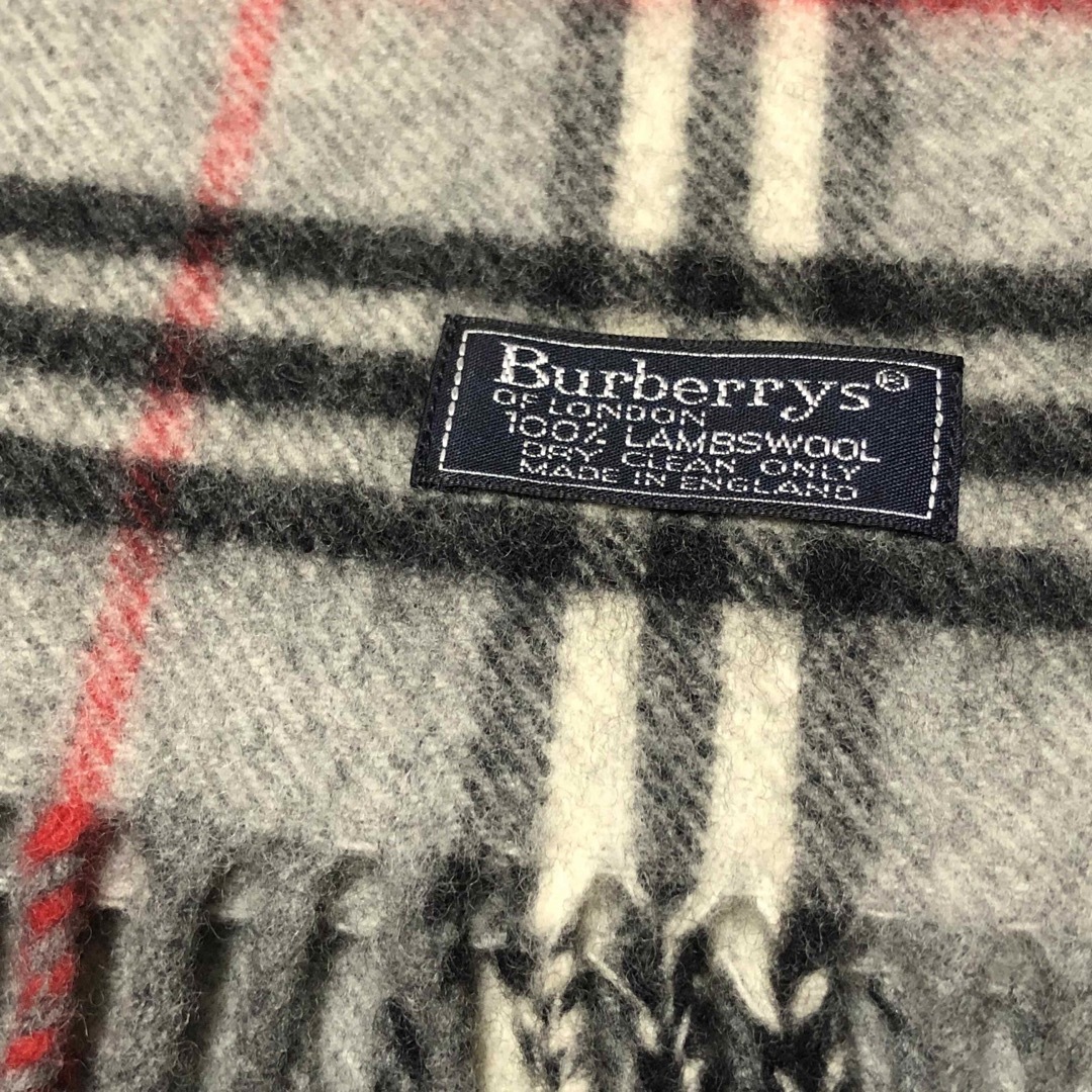 BURBERRY(バーバリー)のバーバリー　Burberry  ノバチェック　ヴィンテージ　グレー レディースのファッション小物(マフラー/ショール)の商品写真