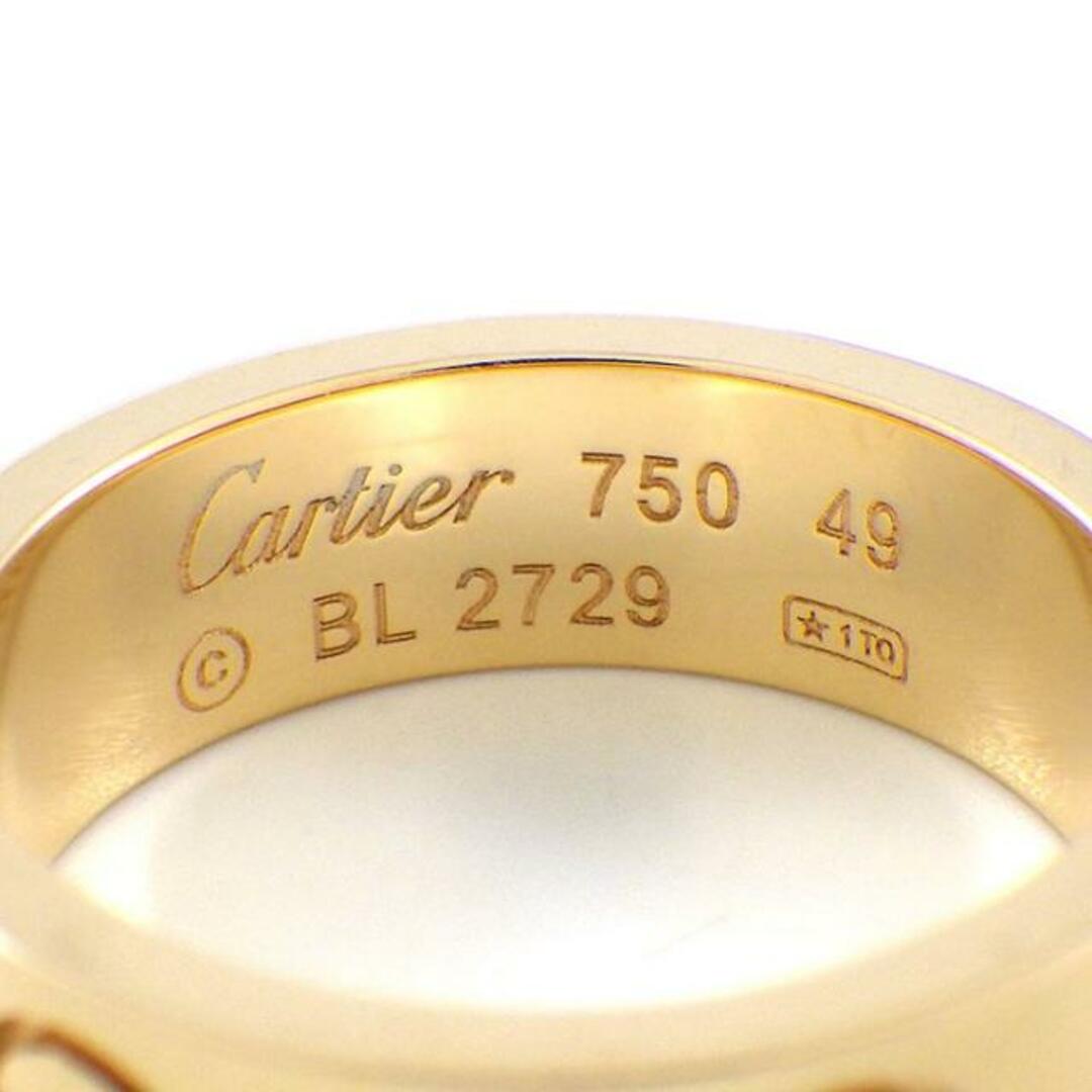 Cartier(カルティエ)のカルティエ Cartier リング ラブ B4084849 K18PG 9号 / #49 【中古】 レディースのアクセサリー(リング(指輪))の商品写真