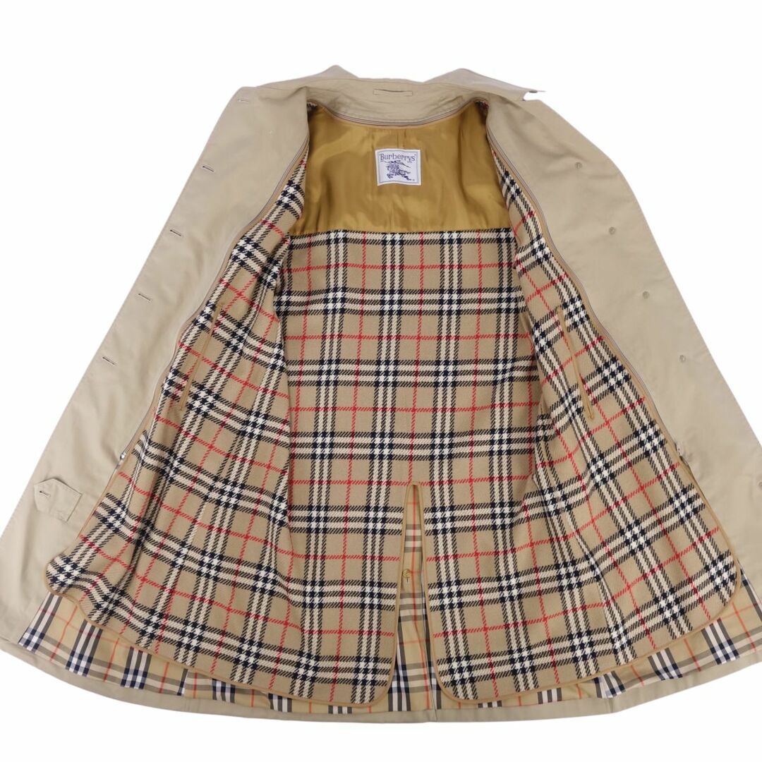 BURBERRY(バーバリー)の極美品 Vintage バーバリー Burberrys コート ステンカラーコート バルマカーンコート ライナー付き アウター レディース 15BR(L相当) ベージュ レディースのジャケット/アウター(その他)の商品写真