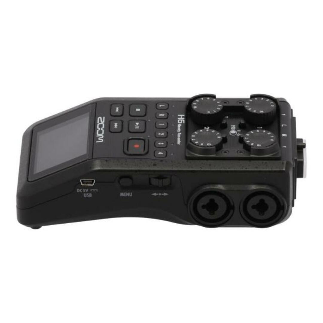 ZOOM ズーム/ハンディレコーダー/H6/BLK/100JP/C50042854/楽器関連/Bランク/75【中古】 楽器のDTM/DAW(その他)の商品写真