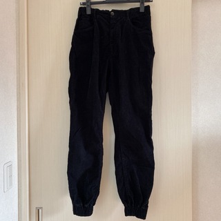 Juemi Box Rib Knit Cropped Pantsカジュアルパンツ