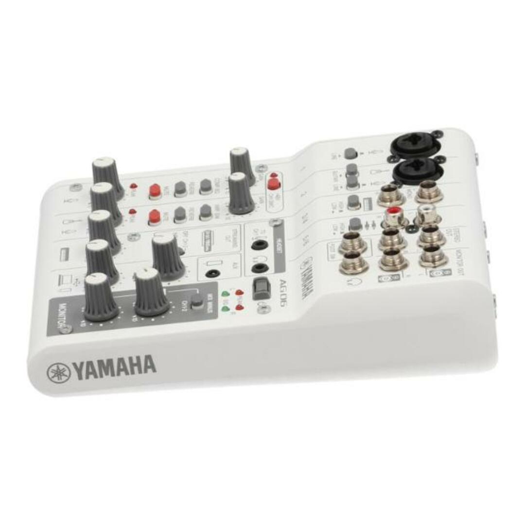 <br>YAMAHA ヤマハ/ミキサー/AG06MK2/21YGCJ01241/エフェクター/Aランク/75【中古】 楽器のレコーディング/PA機器(ミキサー)の商品写真