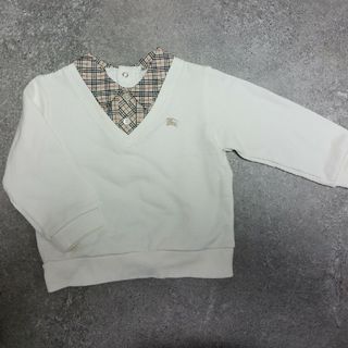 バーバリー(BURBERRY)の【美品】BURBERRY  襟付き セーター(ニット/セーター)