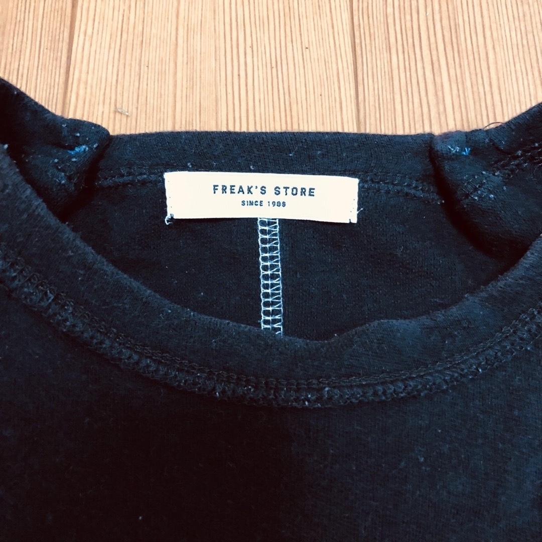 FREAK'S STORE(フリークスストア)のFreak's Store フリークスストア 半袖シャツ フリーサイズ ブラック メンズのトップス(Tシャツ/カットソー(半袖/袖なし))の商品写真