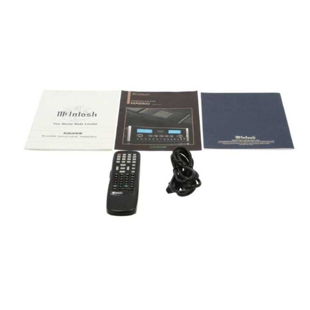 McIntosh マッキントッシュ/プリメインアンプ/MA6900/J TN2250 McIntosh マッキントッシュ/プリメインアンプ/MA6900/J TN2250