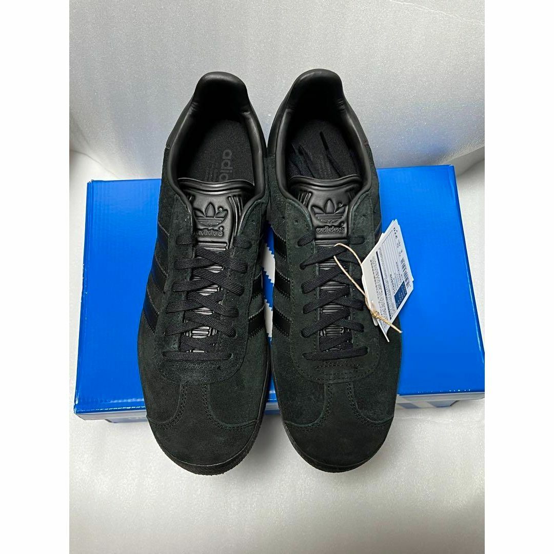 26cmカラーadidas gazelle トリプルブラック CQ2809 26cm ➃ - スニーカー