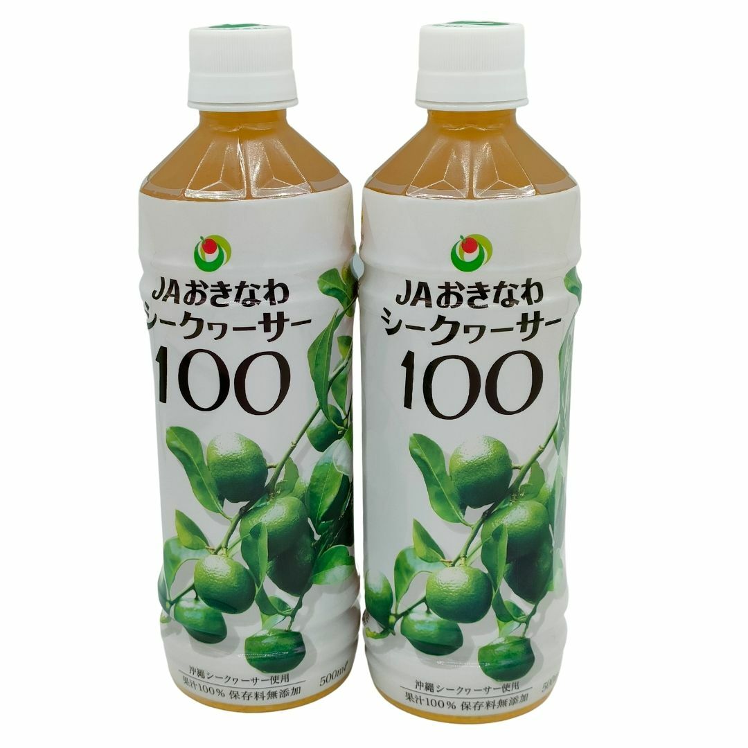 🍊JAおきなわシークヮーサー100 500ml×6 シークワサー シークワーサ 食品/飲料/酒の飲料(ソフトドリンク)の商品写真