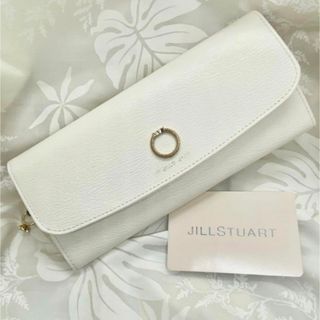 ジルスチュアート(JILLSTUART)の【新品】ジルスチュアート エターナル  BOX 長財布　ホワイト　ジル　財布　白(財布)