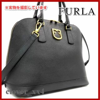 フルラ(Furla)の【美品 2019年 A4】 フルラ ハンドバッグ ファンタスティカ M ドーム(ショルダーバッグ)