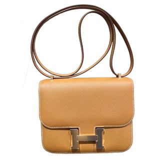 エルメス(Hermes)の　エルメス HERMES コンスタンス3ミニ ミロワール B刻印 ゴールド/PG金具 エプソン レディース ショルダーバッグ(ショルダーバッグ)