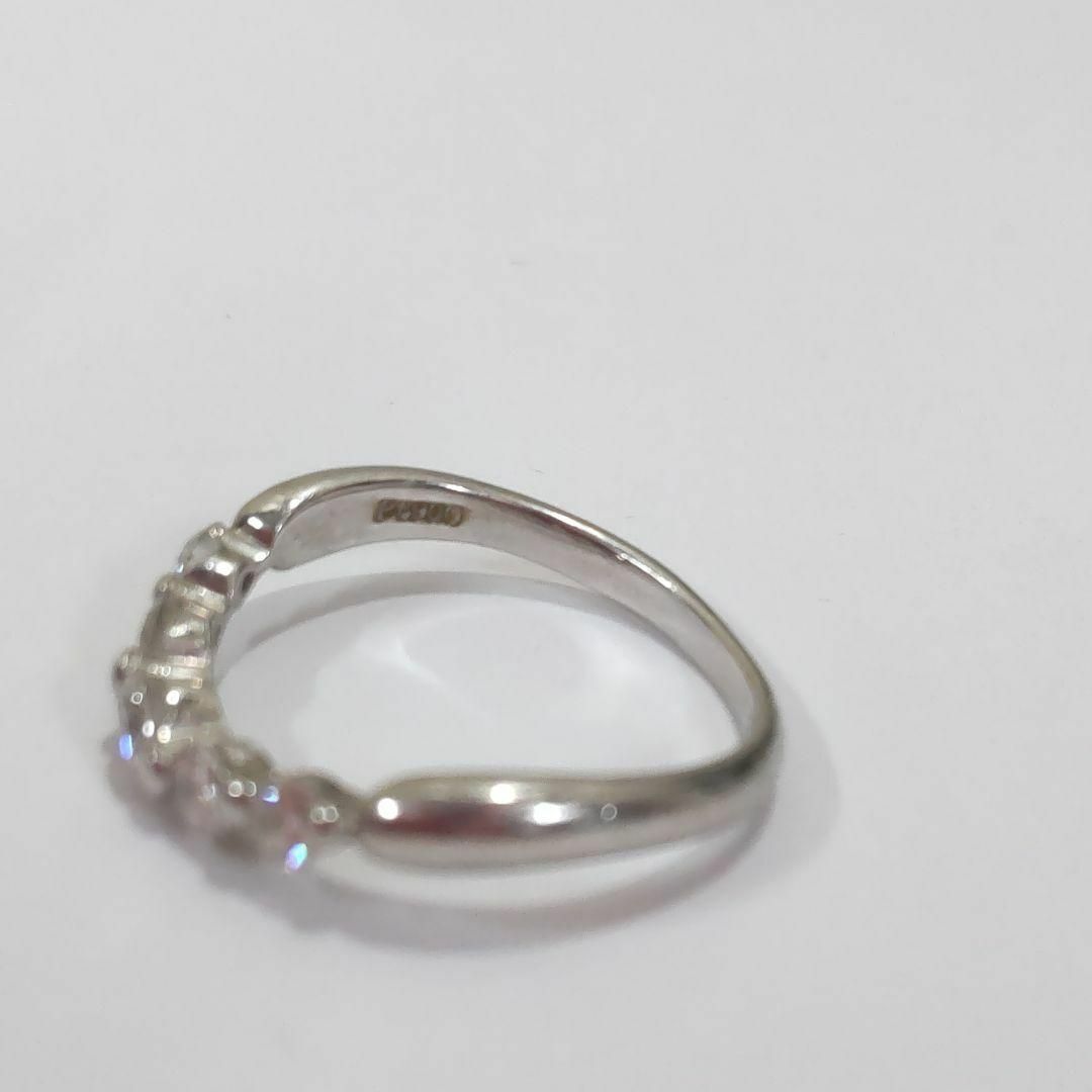 Pt900　ダイヤ合計　0.5ct　3.3ｇ　12号リング　指輪　WJ106 レディースのアクセサリー(リング(指輪))の商品写真