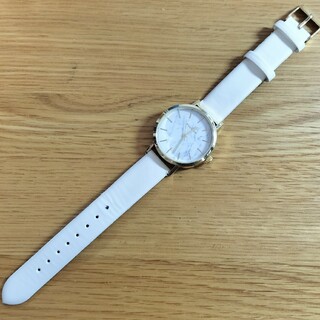 ダイソー(DAISO)のDAISO ダイソー 腕時計 大理石 ホワイト(腕時計)