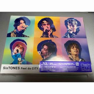 ストーンズ(SixTONES)の【新品未開封】SixTONES Feel da CITY Blu-ray(アイドル)