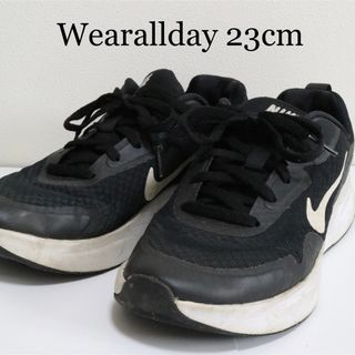 ナイキ(NIKE)のナイキ NIKE ウェアオールデイ スニーカー ブラック 黒 23cm(スニーカー)