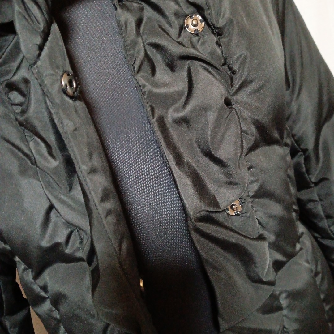 新品 ダウン コート ロング 羽毛 羽織り レディースのジャケット/アウター(ダウンコート)の商品写真