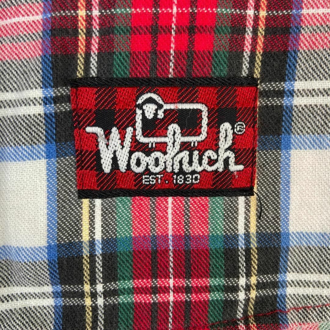 WOOLRICH(ウールリッチ)のWool Rich　ウールリッチ　タータンチェック　ネルシャツ　古着　XL メンズのトップス(シャツ)の商品写真