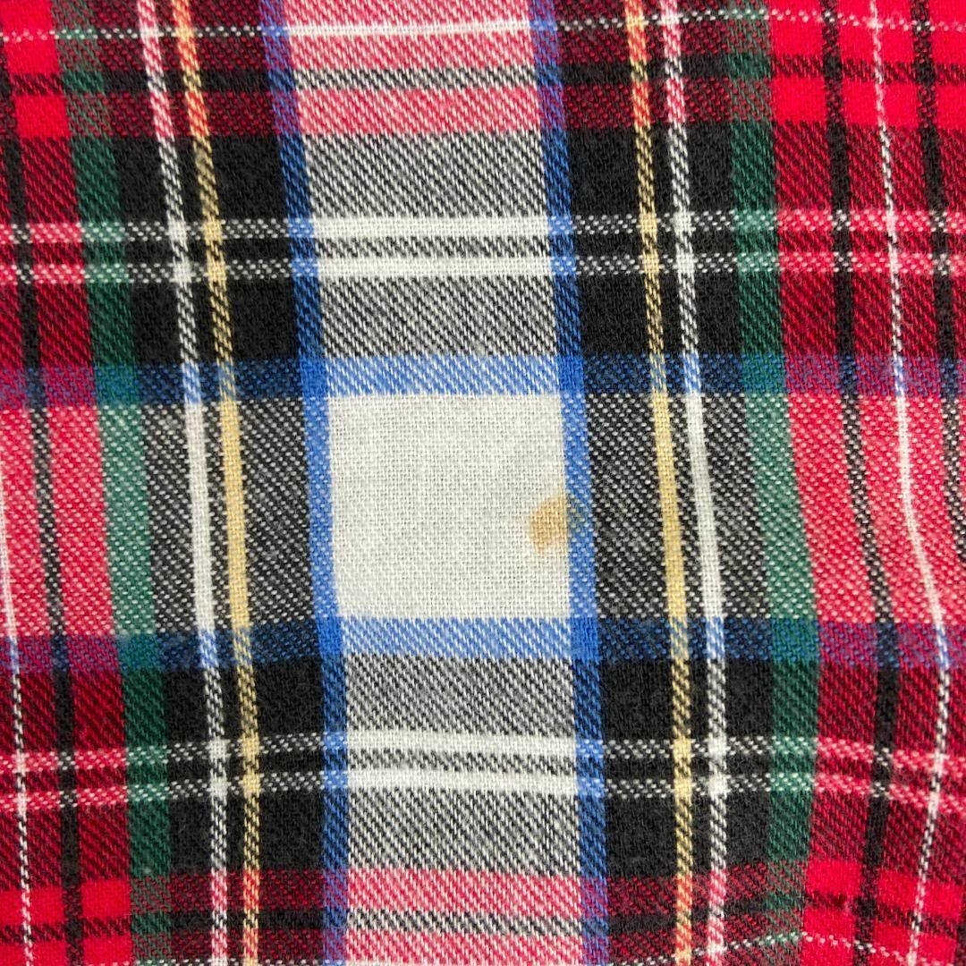 WOOLRICH(ウールリッチ)のWool Rich　ウールリッチ　タータンチェック　ネルシャツ　古着　XL メンズのトップス(シャツ)の商品写真