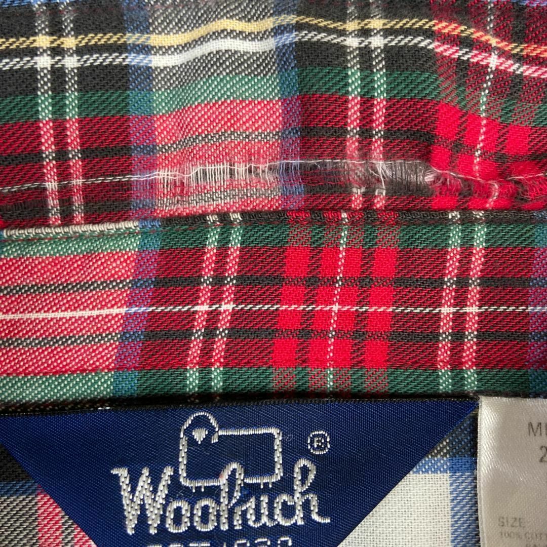 WOOLRICH(ウールリッチ)のWool Rich　ウールリッチ　タータンチェック　ネルシャツ　古着　XL メンズのトップス(シャツ)の商品写真