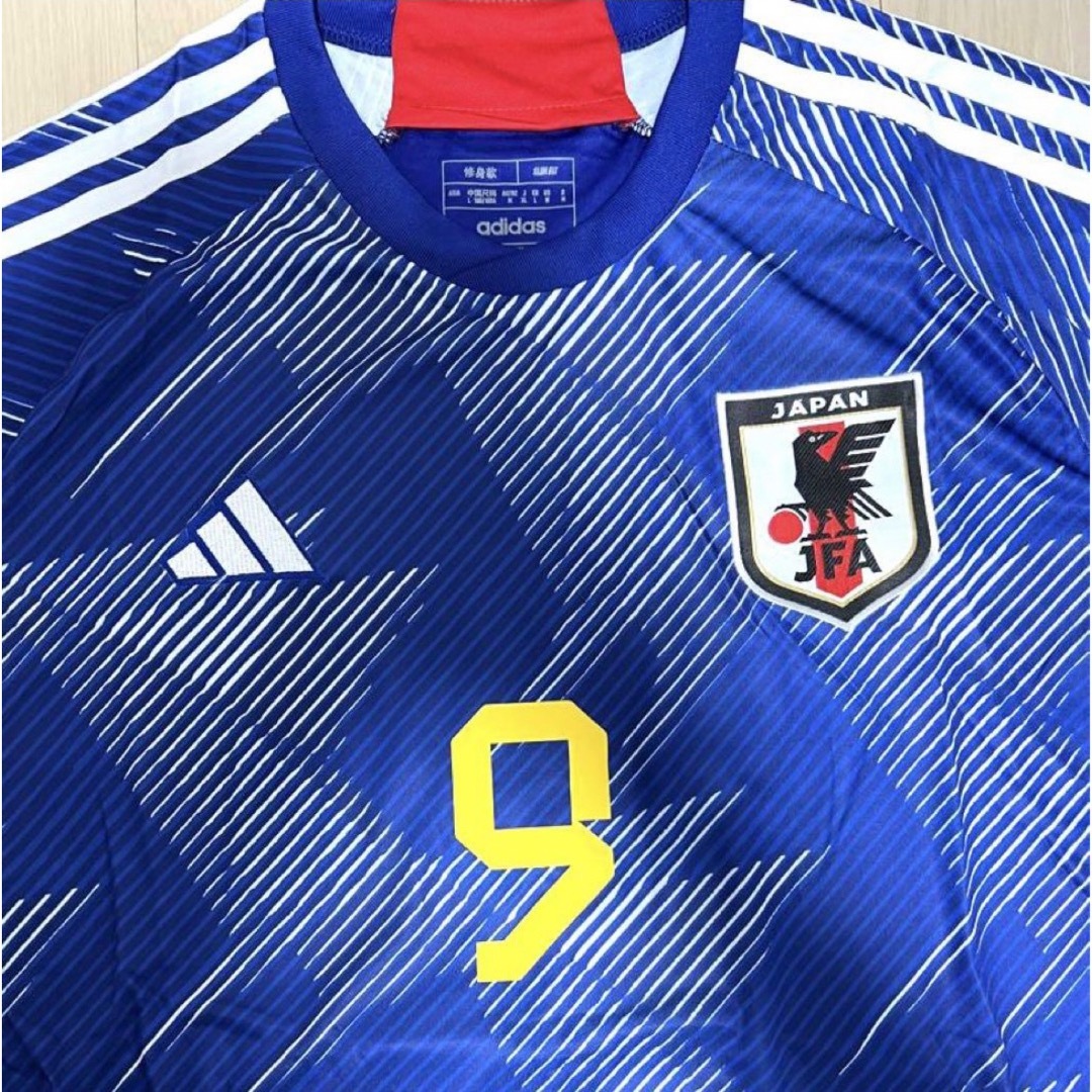 サッカー日本代表ユニフォーム 三苫薫 9番 タグ付き 新品未使用 XL