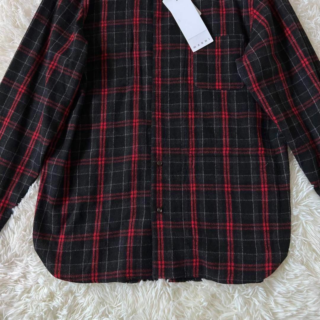 Marni(マルニ)の新品MARNI Reversible BLACK CHECKERED SHIRT メンズのトップス(シャツ)の商品写真