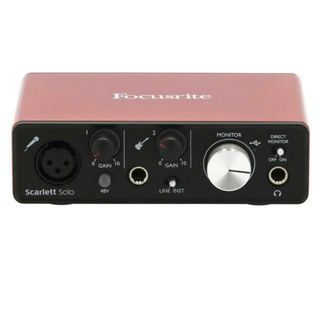 Focusrite フォーカスライト/オーディオインターフェース/Scarlett Solo 2nd Gen/V667328238129/楽器関連/Bランク/82【中古】(オーディオインターフェイス)