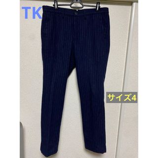 ティーケー(TK)のTKタケオキクチ　メンズウールパンツ サイズ4(スラックス)