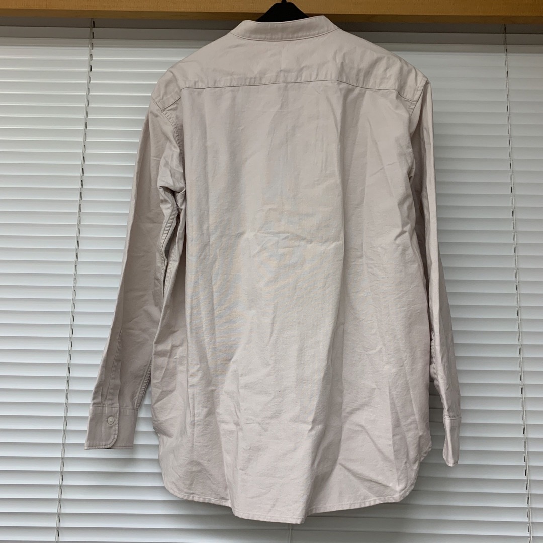 MUJI (無印良品)(ムジルシリョウヒン)の無印良品　スタンドカラーシャツ レディースのトップス(シャツ/ブラウス(長袖/七分))の商品写真