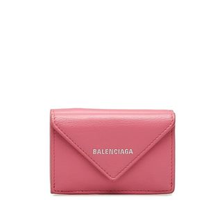 バレンシアガ(Balenciaga)のバレンシアガ ミニ ペーパーウォレット 二つ折り財布 391446 レザー レディース BALENCIAGA 【228-34103】(財布)