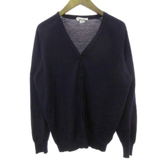 ジョンスメドレー(JOHN SMEDLEY)のジョンスメドレー BEAMS F 別注 カーディガン 長袖 紺 L ■SM1(カーディガン)