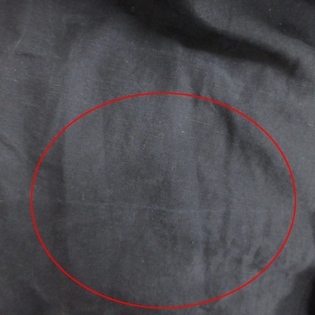 MACPHEE(マカフィー)のマカフィー トゥモローランド 21SS シャツ リネン混 黒 36 ■RF レディースのトップス(シャツ/ブラウス(長袖/七分))の商品写真