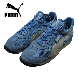 プーマ(PUMA)のy2k PUMA アイスブルー ANJAN RUNNIG スニーカー(スニーカー)