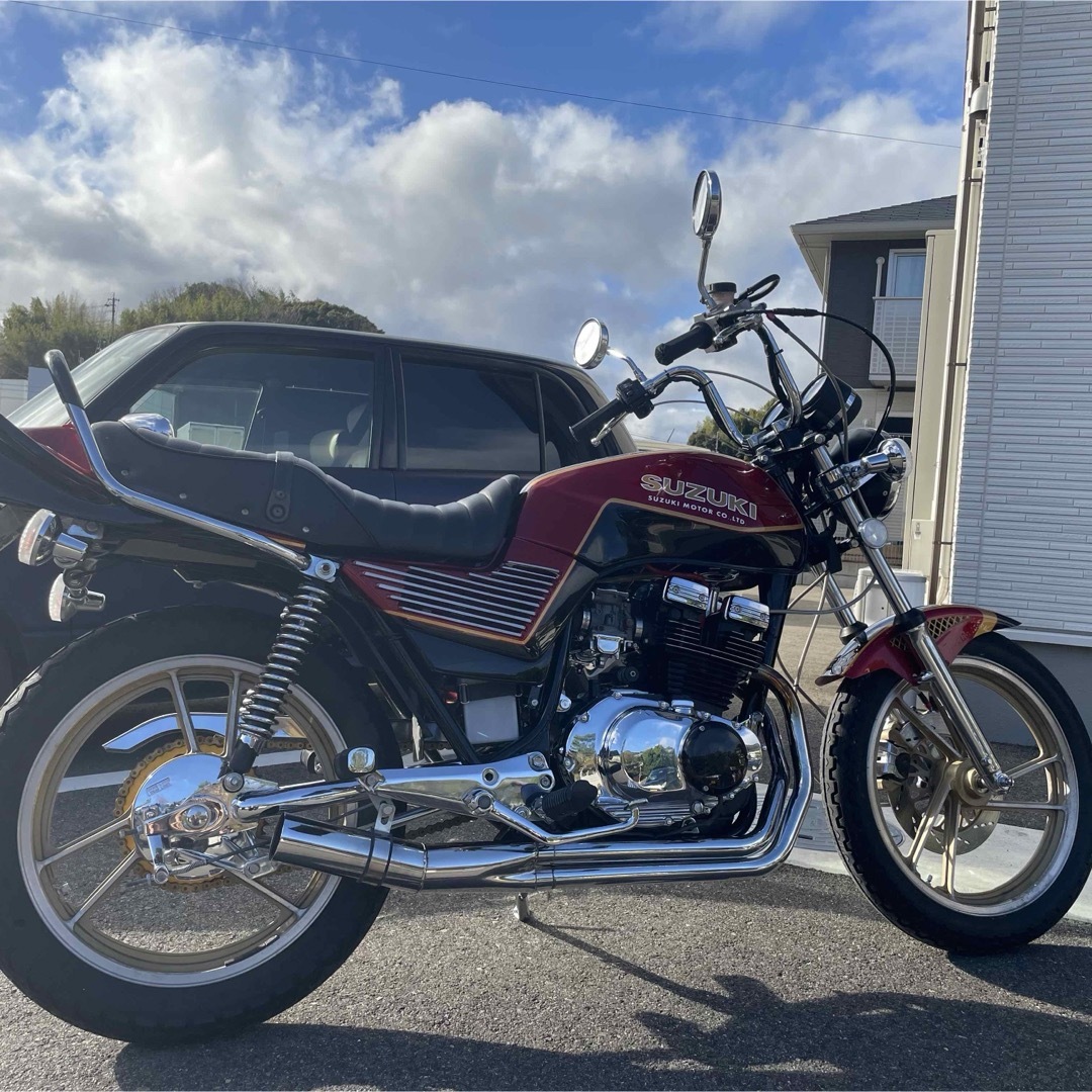 ザリ など ゴキ等 はりだし GSX250e gsx400e ザリ など ゴキ等 はりだし GSX250e gsx400e
